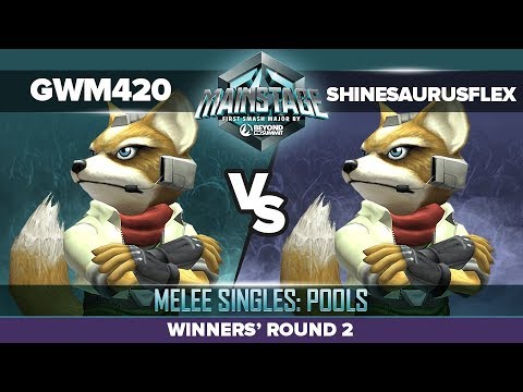 GWM420 vs ShinesaurusFlex - Winners' Round 2: Melee Singles Pools - Mainstage | Fox vs Fox