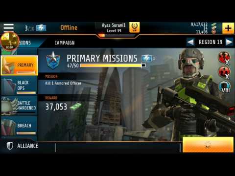 Kill Shot Bravo Region 19=48 Primary Mission Complete