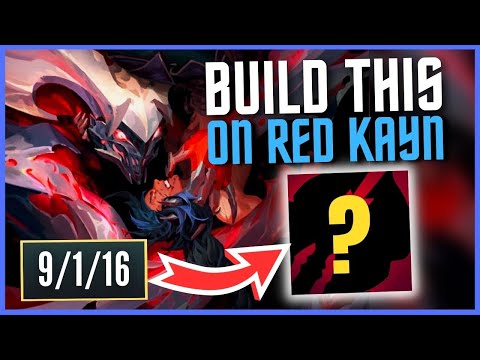 If You Build THIS ITEM Red Kayn Is Still BROKEN...