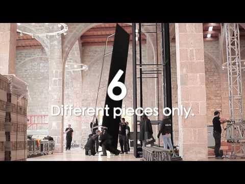 7,50 x 51 m Backdrop Setup