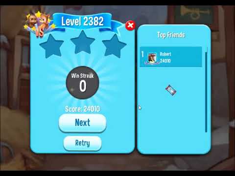 Pet Rescue Saga Level 2382 - NO BOOSTERS | SKILLGAMING ✔️