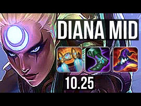 DIANA vs GRAGAS (MID) | 9/2/14, 500+ games | NA Challenger | v10.25