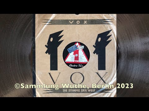 BERLIN JAZZ: Just A Joy Covered Shak - BERNARD ETTÉ - BILLY WILLIAMS - Berlin 1927