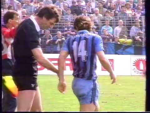1989/90: Waldhof Mannheim - FC Homburg 1:2
