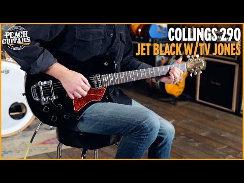 Collings 290 - Jet Black w/TV Jones image 12