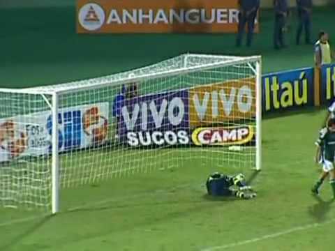 Os gols de Rio Branco-SP 2x2 Palmeiras (16ª Rodada do Paulistão 2010)