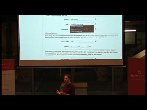 NewStore Tech Talk: Building Event Driven Serverless Applications with Danilo Poccia