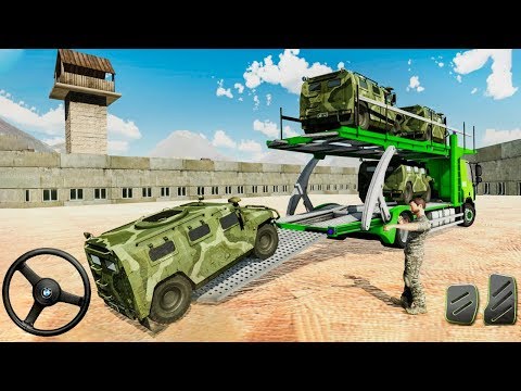 OffRoad US Army Transport - Truck Simulator - Android Gameplay [HD]