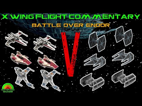 X Wing Flight Commentary - Battle Over Endor