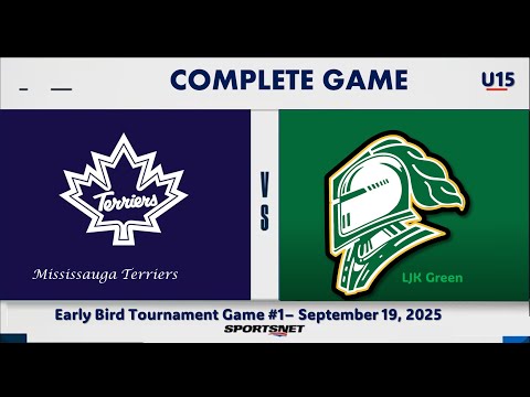 2025.09.19 LJK Green U15 vs Mississauga Terriers