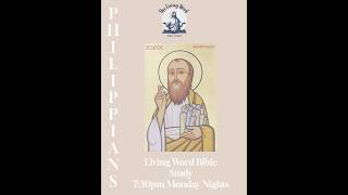 The Living Word Bible Study - 1 Timothy 1 Mon Ibrahim 10/08/2026