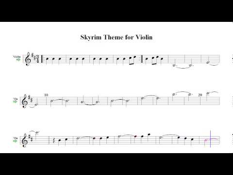 download lagu mp3 mp4 Skyrim Violin Sheet Music, download lagu Skyrim Violin Sheet Music gratis, unduh video klip Skyrim Violin Sheet Music