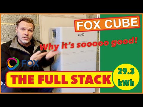Battery Storage & Solar Upgrade (29kWh Fox Cube)
