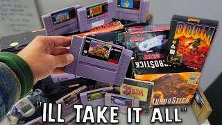 We CLEANED OUT the video game store