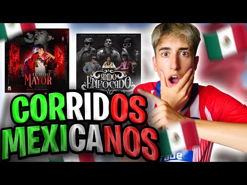 ESPAÑOL REACCIONA CORRIDOS MEXICANOS || PARTE 7|| Ando Enfocado y El Hijo Mayor(PESO PLUMA/JUNIOR H)