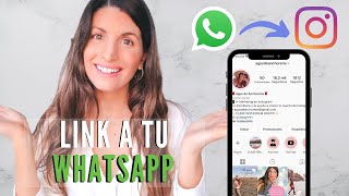 Cómo Poner el Link de Whatsapp En Instagram (SUPER FACIL)