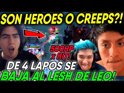 😱500HP x HIT! PARKER SE VACILA AL VER COMO MATA DE 4 LAPOS CON SU SF MID "SON HEROES O CREEPS?"
