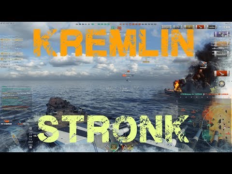 World of Warships Kremlin Boarderline OP