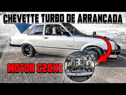 CHEVETTE TURBO DE ARRANCADA - MOTOR C20XE