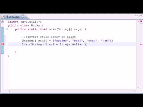 Intermediate Java Tutorial 12 Addall