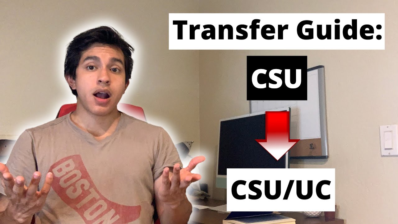How to transfer from a CSU to a UC/CSU (+ competitive reality of transferring)