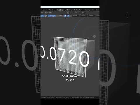 Sculpting in Blender 4 - Quick Start Guide  #blender3d #gamedev #sculpting #learnblender #blender