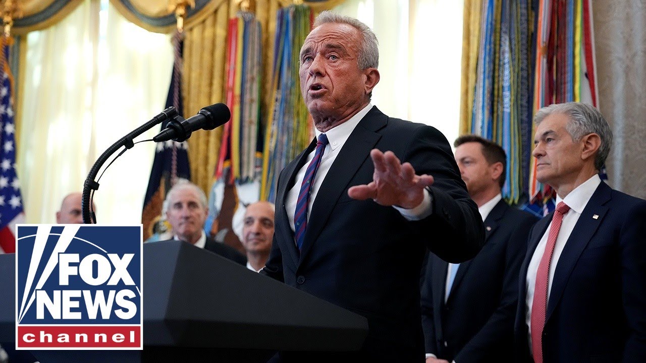 WATCH LIVE: RFK Jr announces actions to protect children from harmful medical interventions