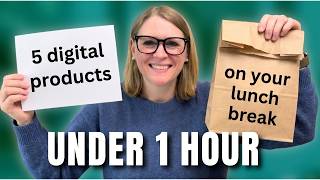Build Your First Digital Product Before Lunch Ends? with AI
