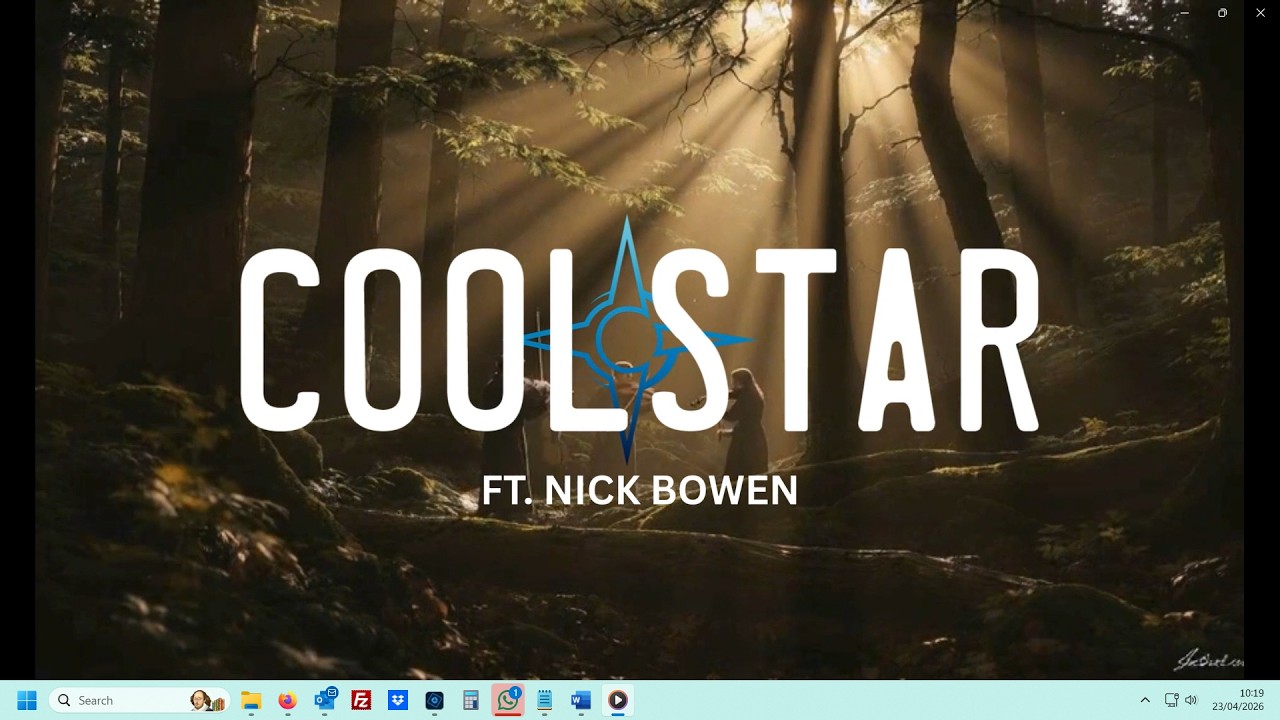 Coolstar - Eyes of Fire (feat. Nick Bowen) | Official Lyric Video | Fatal Equation Soundtrack