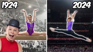 We tried 100 YEARS of Gymnastics!!!