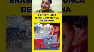 A engenharia brasileira é linda 🤣🙏🏽 #react