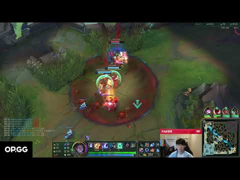 [FAKER] SYLAS VS LEBLANC - LEAGUE OF LEGENDS SEASON 11