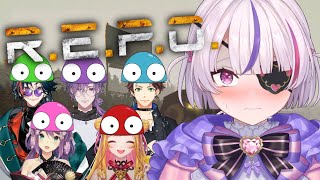 【R.E.P.O.】ホラゲー大の苦手だけどソウル組でコラボ！！【Maria Marionette | NIJISANJI EN】