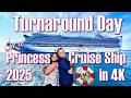 Turnaround Day On A Princess Cruise Ship In 4K