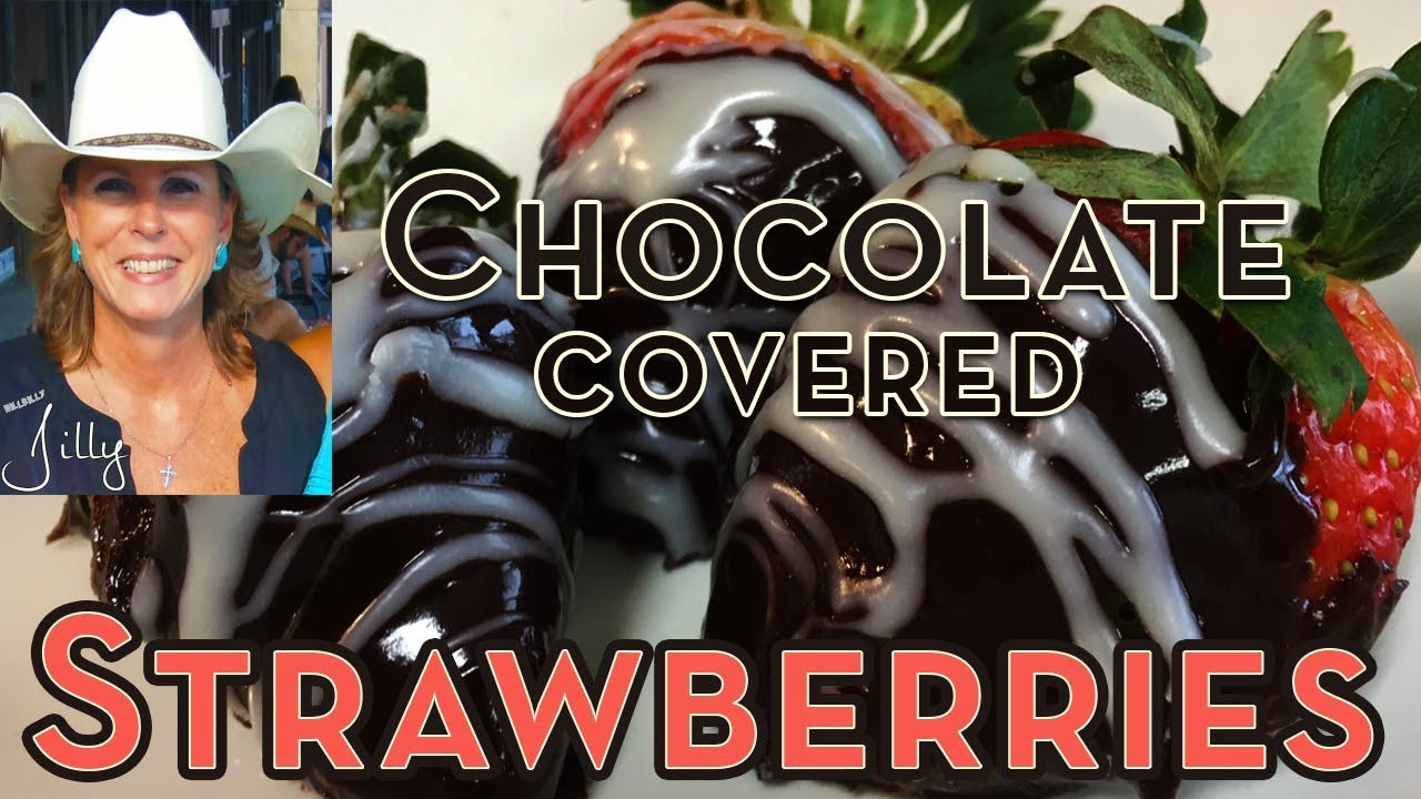 Dark Chocolate Covered Strawberries Recipe Easy with White Chocolate Drizzle