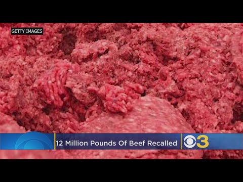 More Than 12 Million Pounds Of Beef Recalled Due To...