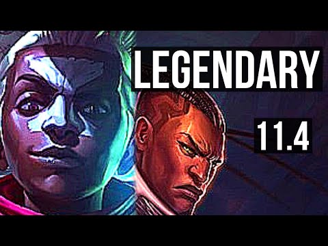 EKKO vs LUCIAN (MID) | 16/1/10, Legendary, 2.4M mastery, 600+ games | KR Master | v11.4