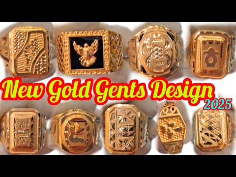 New Gents Ring Design With Weight and Price 🔴 Gold Ring Design For Men 🔴 New gold men's ring designs