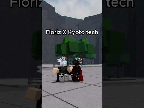New Floriz x Kyoto combo in the strongest battlegrounds.. #tsb #trending #shorts