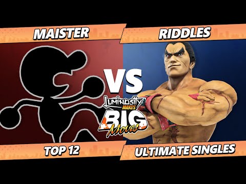 LMBM 2024 - Maister (Game & Watch) Vs. Riddles (Kazuya) Smash Ultimate - SSBU
