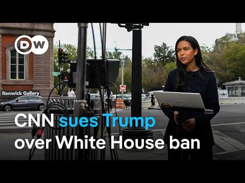 News outlets take Trump to court over White House ban | DW News