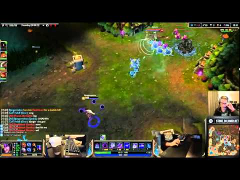 Bjergsen -  Syndra:  Unexpected Double Kill