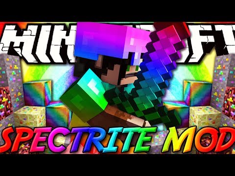 Minecraft ITA - Mod: MINERALE PIÙ RARO DEL DIAMANTE - Spectrite, Attrezzi, Armi, Armature