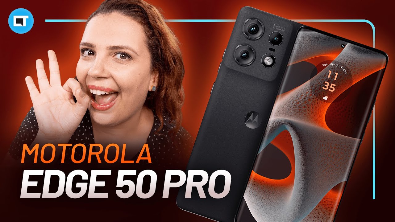 Miniatura da avaliação em vídeo de Smartphone Motorola Edge 50 Pro 5G 512GB 12GB RAM