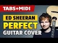 Ed Sheeran - Perfect Guitar Cover (Solo Fingerstyle Acoustic Guitar with TAB) [Tutorial]