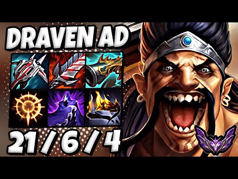Draven vs Tristana [ ADC ] Lol Korea Master Patch 14.22 ✅