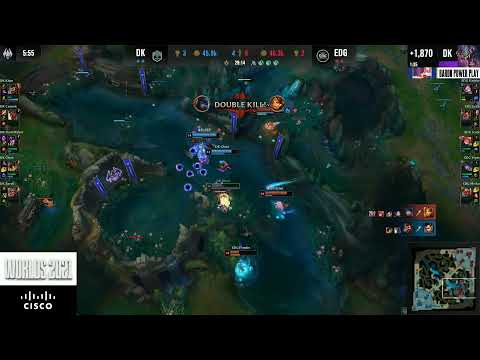 DWG vs EDG INSANE DRAGON FIGHT (Scout Zoe Carries)