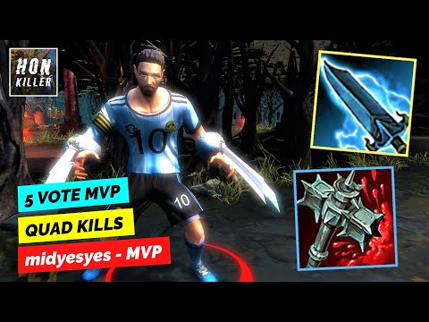 HoN The Madman NULLFIRE BLADE with BRUTALIZER - MVP