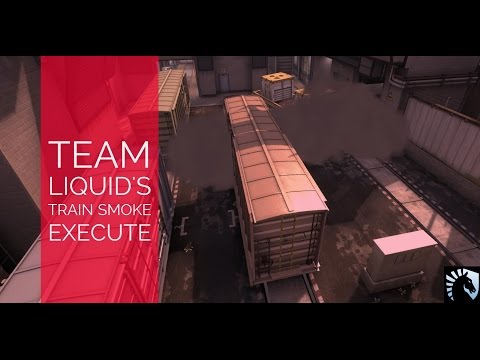 Team Liquid's train smoke execute in under a minute (vs EnVyUs) ESL Cologne 2016