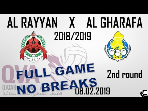 Al Rayyan X Al Gharafa 3:0 - Qatar Volleyball League 18/19 - (02.02.2019) NO BREAKS, BACK VIEW